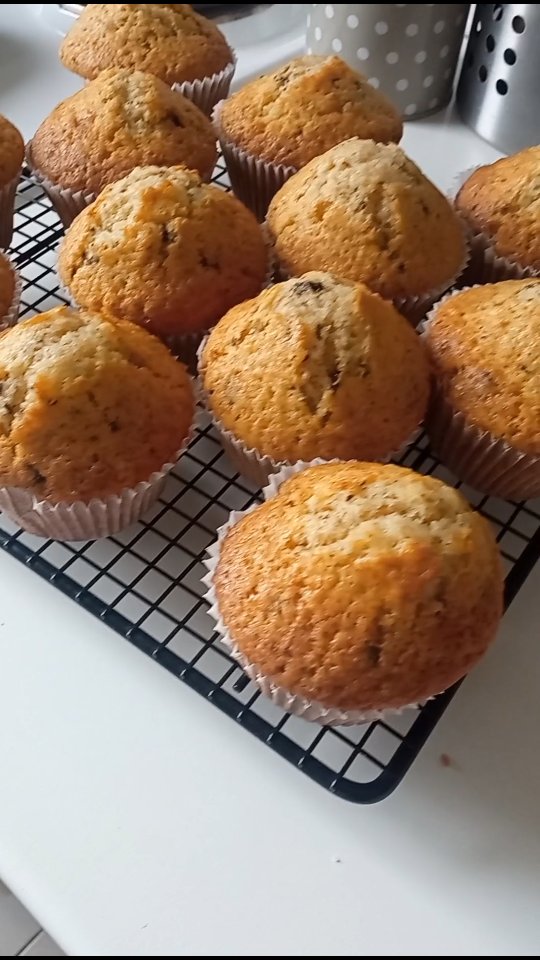 Swapped the fruit for chocolate chips this time — and it was a hit! 😋🧁

#chocochipmuffin #muffins #ilovemuffins #doughandknow