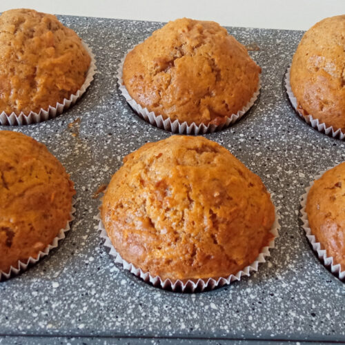 carrot cake muffins recipe