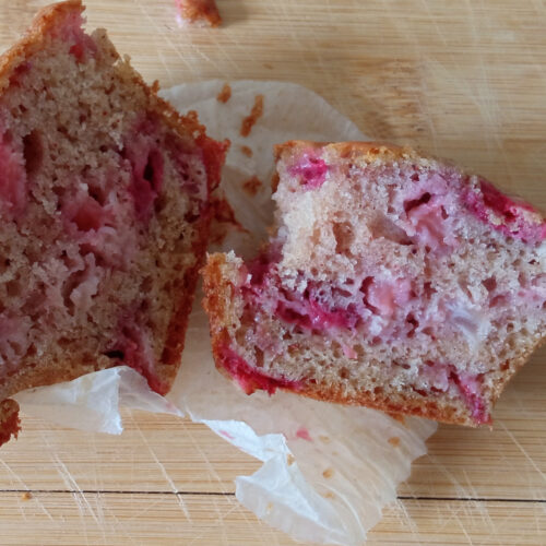 strawberry yogurt muffins recipe